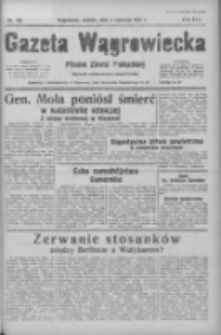 Gazeta Wągrowiecka: pismo ziemi pałuckiej 1937.06.05 R.17 Nr126