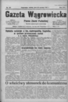 Gazeta Wągrowiecka: pismo ziemi pałuckiej 1937.06.26 R.17 Nr144