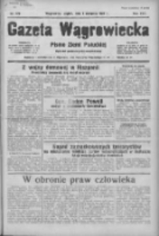 Gazeta Wągrowiecka: pismo ziemi pałuckiej 1937.08.06 R.17 Nr178