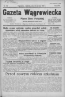 Gazeta Wągrowiecka: pismo ziemi pałuckiej 1937.08.22 R.17 Nr192