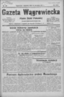 Gazeta Wągrowiecka: pismo ziemi pałuckiej 1937.09.12 R.17 Nr210