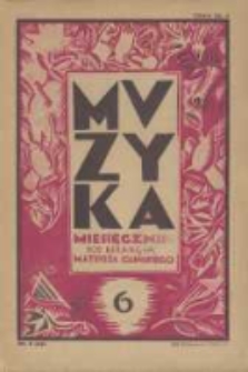Muzyka. 1928 R.5 nr6