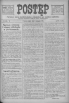 Postęp: narodowe pismo katolicko-ludowe niezależne pod każdym względem 1916.11.03 R.27 Nr252