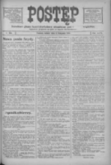 Postęp: narodowe pismo katolicko-ludowe niezależne pod każdym względem 1916.11.04 R.27 Nr253