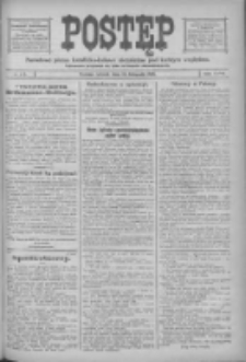 Postęp: narodowe pismo katolicko-ludowe niezależne pod każdym względem 1916.11.14 R.27 Nr261