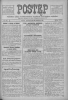 Postęp: narodowe pismo katolicko-ludowe niezależne pod każdym względem 1916.11.30 R.27 Nr274
