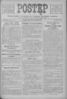 Postęp: narodowe pismo katolicko-ludowe niezależne pod każdym względem 1916.12.06 R.27 Nr279