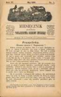 Miesięcznik Galicyjskiego Towarzystwa Ochrony Zwierząt 1884 Nr5