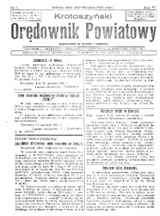 Krotoszyński Orędownik Powiatowy 1932.01.02 R.57 Nr1