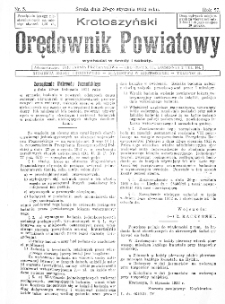 Krotoszyński Orędownik Powiatowy 1932.01.20 R.57 Nr5