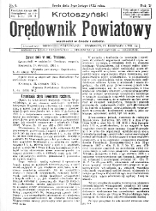 Krotoszyński Orędownik Powiatowy 1932.02.03 R.57 Nr9