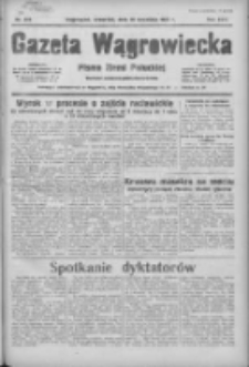 Gazeta Wągrowiecka: pismo ziemi pałuckiej 1937.09.30 R.17 Nr225