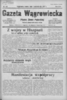 Gazeta Wągrowiecka: pismo ziemi pałuckiej 1937.10.02 R.17 Nr227