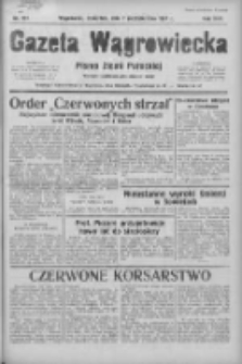 Gazeta Wągrowiecka: pismo ziemi pałuckiej 1937.10.07 R.17 Nr231