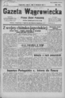 Gazeta Wągrowiecka: pismo ziemi pałuckiej 1937.11.06 R.17 Nr256