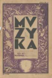 Muzyka. 1931 R.8 nr1