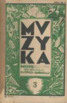 Muzyka. 1931 R.8 nr3