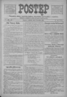 Postęp: narodowe pismo katolicko-ludowe niezależne pod każdym względem 1916.12.31 R.27 Nr298