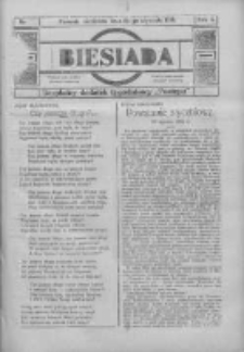 Biesiada: bezpłatny dodatek tygodniowy "Postępu" 1916.01.23 R.4 Nr4