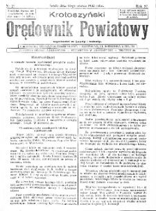 Krotoszyński Orędownik Powiatowy 1932.03.16 R.57 Nr21