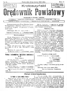 Krotoszyński Orędownik Powiatowy 1932.03.23 R.57 Nr23