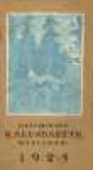 Ilustrowany Kalendarzyk Myśliwski na rok 1925