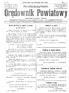 Krotoszyński Orędownik Powiatowy 1932.04.06 R.57 Nr26