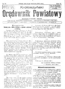 Krotoszyński Orędownik Powiatowy 1932.04.16 R.57 Nr29