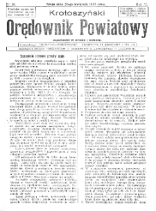 Krotoszyński Orędownik Powiatowy 1932.04.20 R.57 Nr30