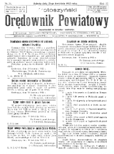 Krotoszyński Orędownik PowiatowyKrotoszyński Orędownik Powiatowy 1932.04.23 R.57 Nr31