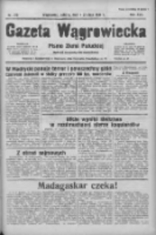 Gazeta Wągrowiecka: pismo ziemi pałuckiej 1937.12.04 R.17 Nr279