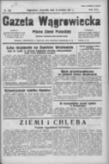 Gazeta Wągrowiecka: pismo ziemi pałuckiej 1937.12.16 R.17 Nr288