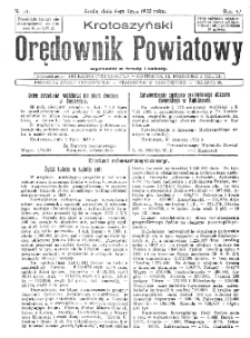 Krotoszyński Orędownik Powiatowy 1932.07.06 R.57 Nr51
