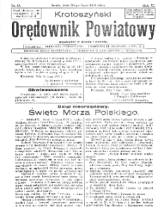 Krotoszyński Orędownik Powiatowy 1932.07.20 R.57 Nr55