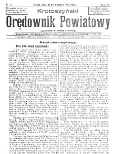 Krotoszyński Orędownik Powiatowy 1932.08.17 R.57 Nr63