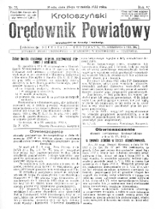 Krotoszyński Orędownik Powiatowy 1932.09.28 R.57 Nr75
