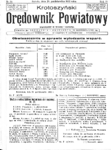 Krotoszyński Orędownik Powiatowy 1932.10.29 R.57 Nr84