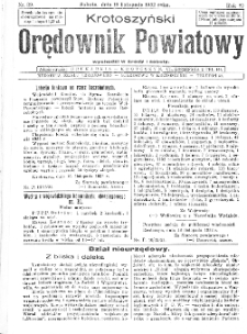 Krotoszyński Orędownik Powiatowy 1932.11.19 R.57 Nr89