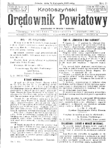 Krotoszyński Orędownik Powiatowy 1932.11.26 R.57 Nr91