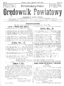 Krotoszyński Orędownik Powiatowy 1932.12.03 R.57 Nr93