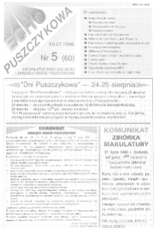 Echo Puszczykowa 1996.07.19 Nr5(60)