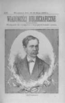 Wiadomości Bibliograficzne Warszawskie. 1882 R.1 nr4