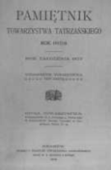 Pamiętnik Towarzystwa Tatrzańskiego. 1917-1918 T.37