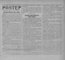 Postęp: narodowe pismo katolicko-ludowe niezależne pod każdym względem 1919.05.08 R.30 Nr106