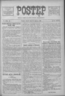 Postęp: narodowe pismo katolicko-ludowe niezależne pod każdym względem 1919.06.24 R.30 Nr142