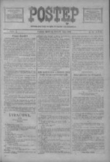 Postęp: narodowe pismo katolicko-ludowe niezależne pod każdym względem 1919.07.20 R.30 Nr165