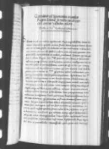 Gratulatio ad Sigismundum secundum regem Poloniae in reditu eius ab exercitu contra Valachos relicto, dicta in ecclesia cathedrali Cracoviensi per canonicum Cracoviensem, Kraków [27 VIII 1538]