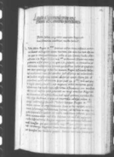 Legatio a Sigismundo primo rege Poloniae ad Conuentus particulares, [Kraków 7 X 1538]