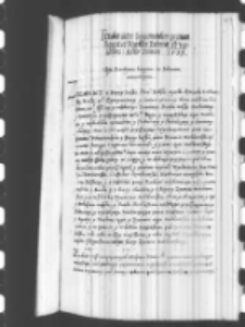 Foedus inter Sigismundum primum regem et regnum Poloniae et Valachos Anno Domini 1539, Krak&oacute;w 1539