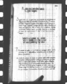 Ratificatio contradotis Isabelle regine Hungarie, Kraków Wielka Środa 1540